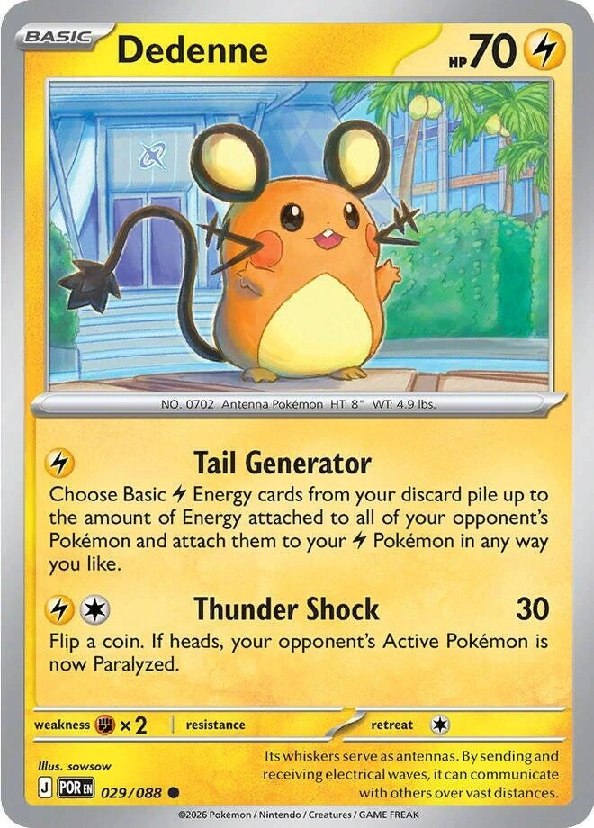 POR - Perfect Order - 029/088 - Dedenne