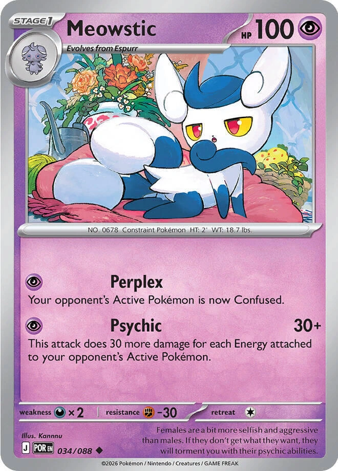 POR - Perfect Order - 034/088 - Meowstic