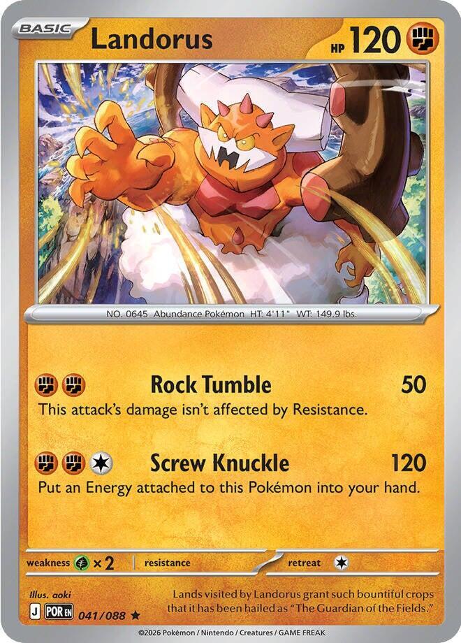 POR - Perfect Order - 041/088 - Landorus (Holo)