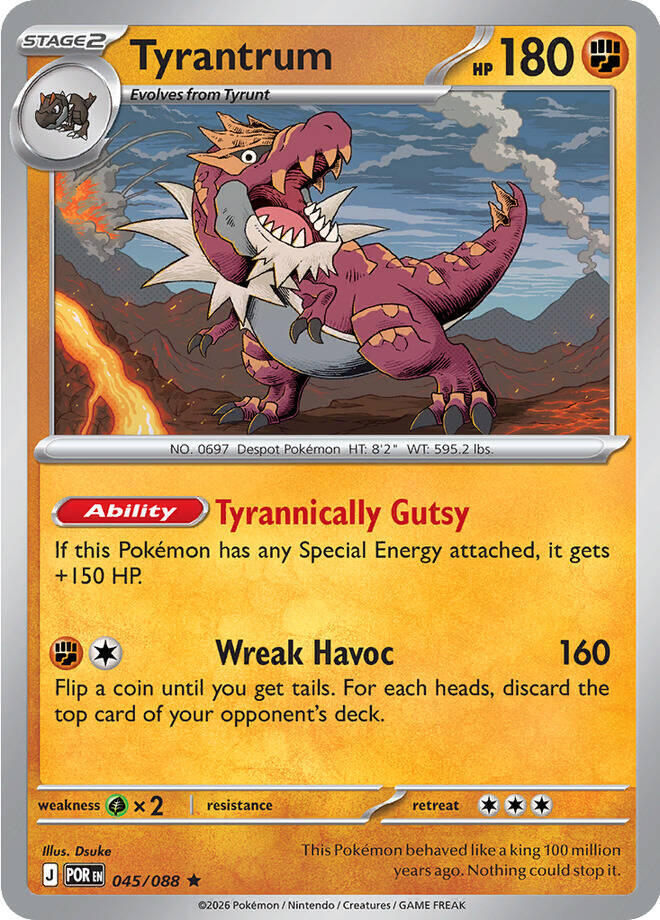 POR - Perfect Order - 045/088 - Tyrantrum (Holo)