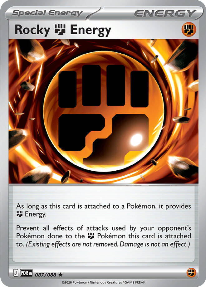 POR - Perfect Order - 087/088 - Rocky Fighting Energy (Holo)