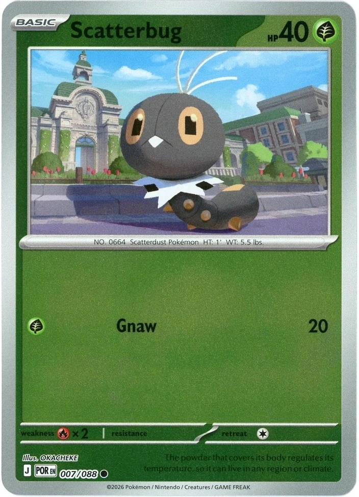 POR Perfect Order - 007/088 - Scatterbug (Reverse Holo)
