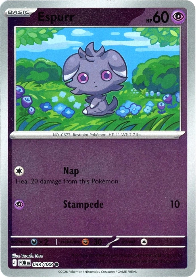 POR Perfect Order - 033/088 - Espurr (Reverse Holo)
