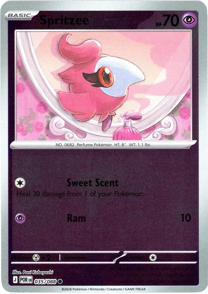 POR Perfect Order - 035/088 - Spritzee (Reverse Holo)