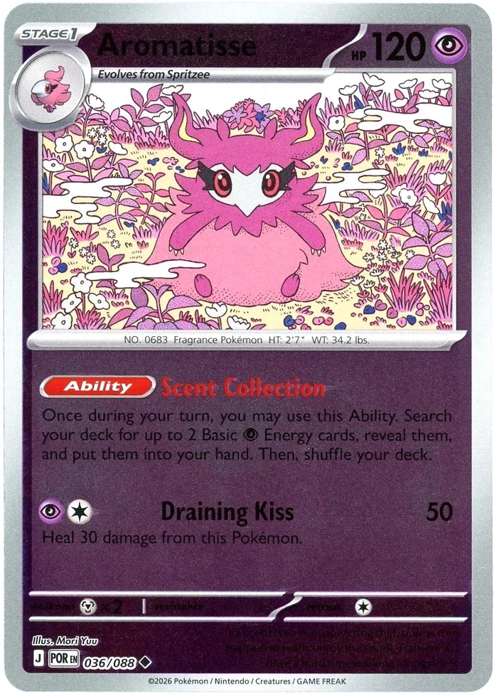 POR Perfect Order - 036/088 - Aromatisse (Reverse Holo)