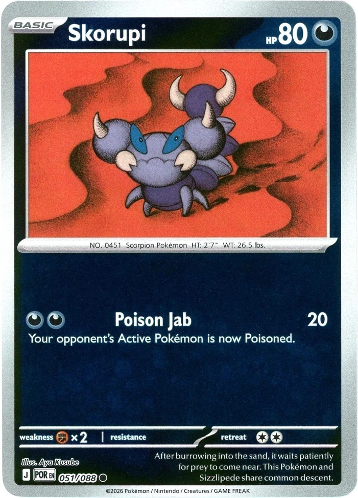 POR Perfect Order - 051/088 - Skorupi (Reverse Holo)
