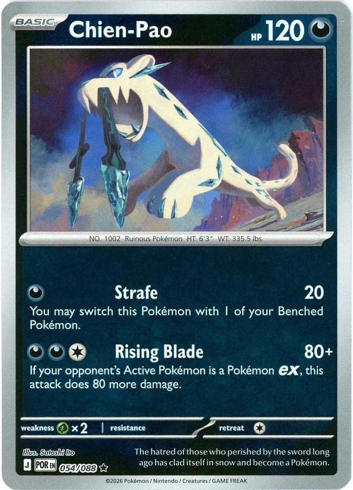 POR Perfect Order - 054/088 - Chien-Pao (Reverse Holo)
