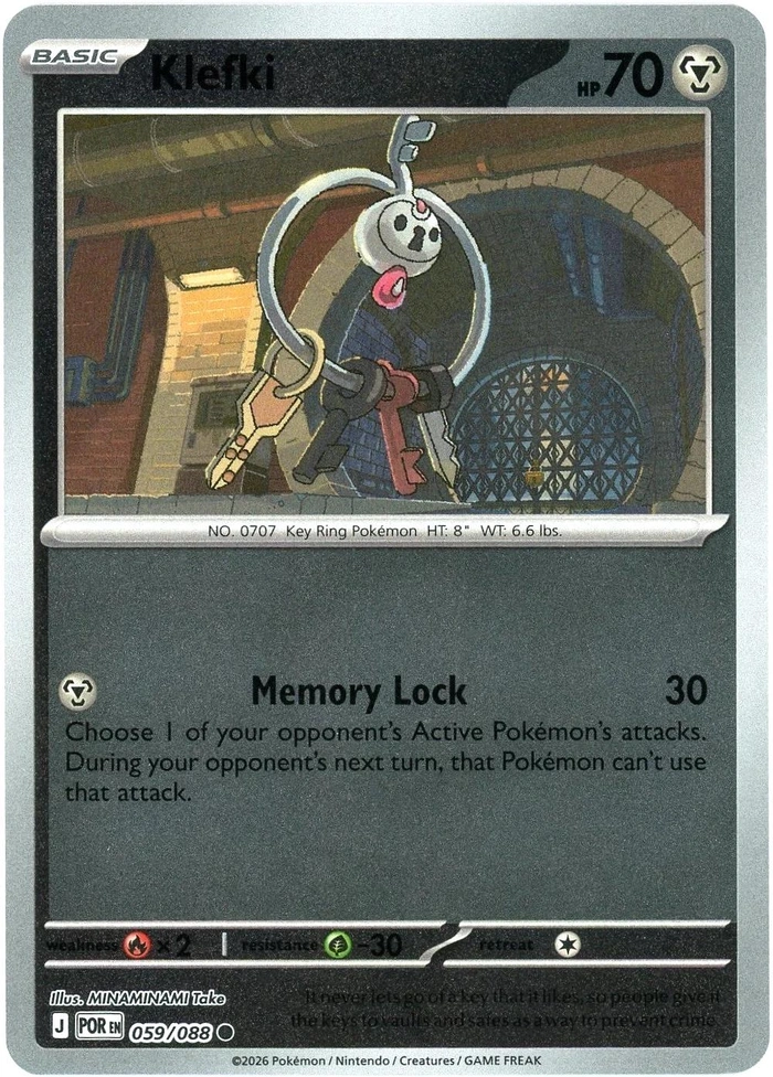 POR Perfect Order - 059/088 - Klefki (Reverse Holo)