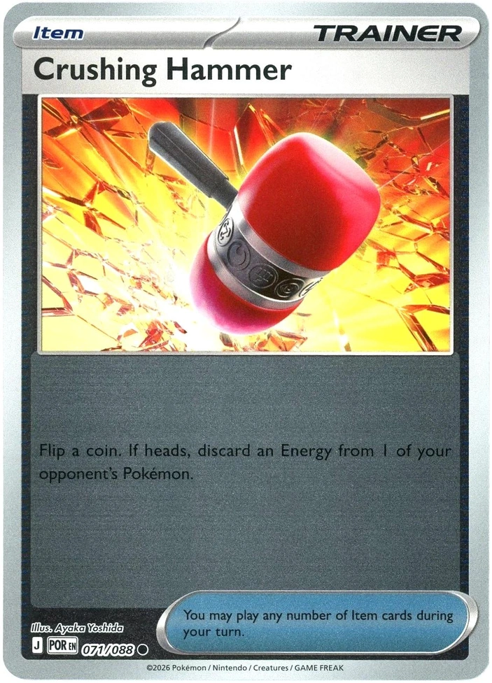 POR Perfect Order - 071/088 - Crushing Hammer (Reverse Holo)