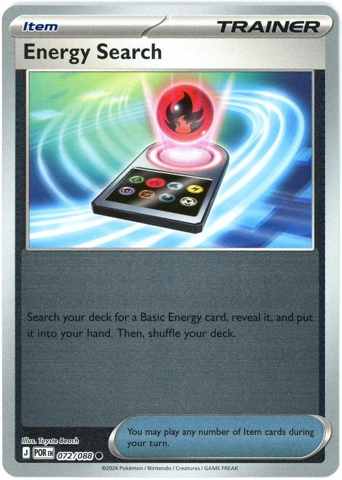 POR Perfect Order - 072/088 - Energy Search (Reverse Holo)