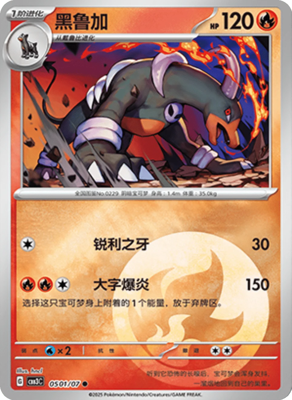 CBB3C Gem Pack Vol.3 - 05 01/07 - Houndoom (Energy Reverse Holo)