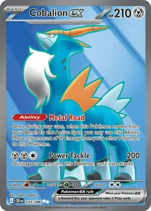 CRI Chaos Rising - 103/086 - Cobalion ex