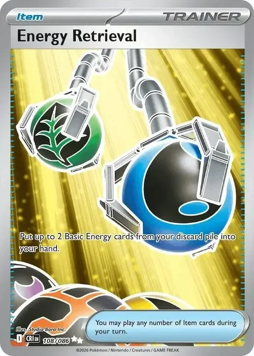 CRI Chaos Rising - 108/086 - Energy Retrieval
