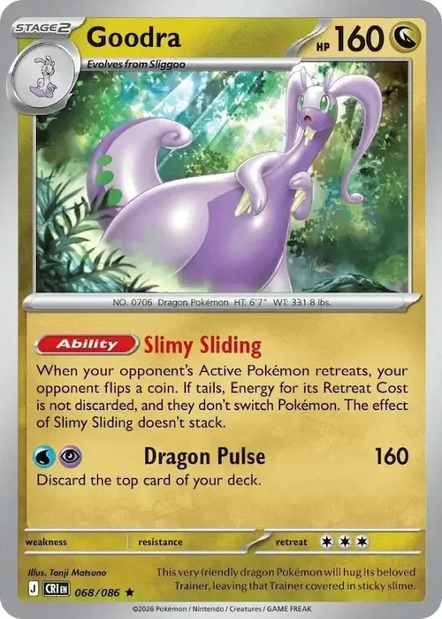 CRI Chaos Rising - 068/086 - Goodra (Holo)
