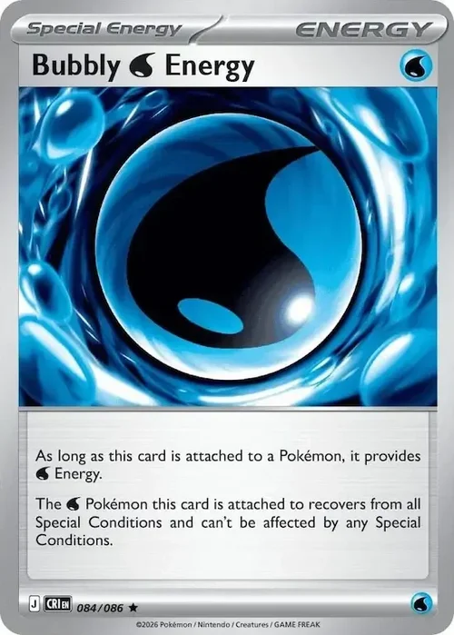 CRI Chaos Rising - 084/086 - Bubbly Energy (Holo)