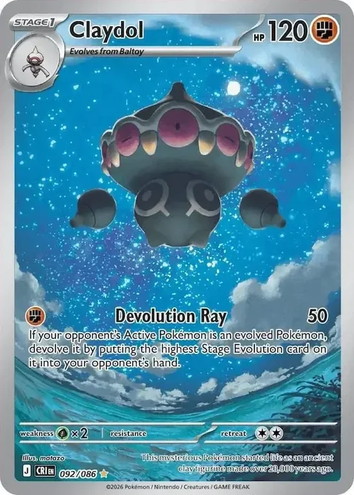 CRI Chaos Rising - 092/086 - Claydol