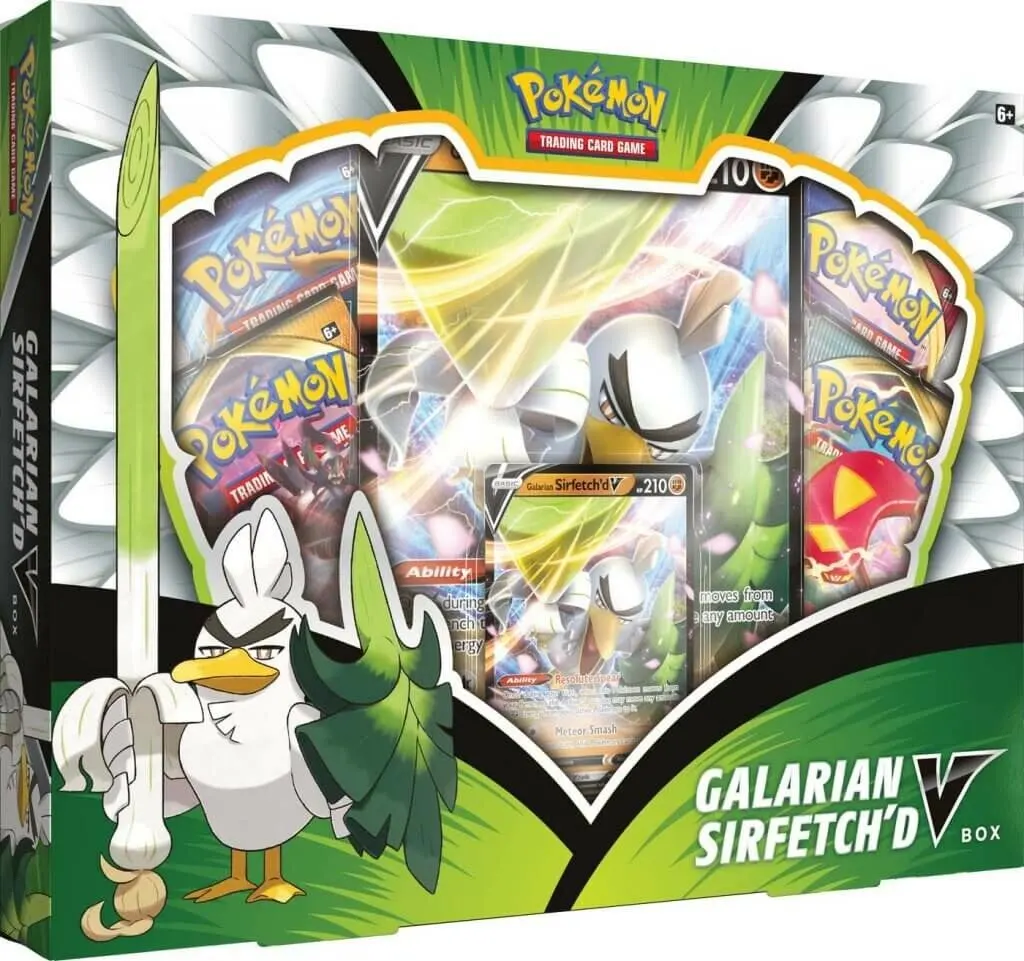 Pokemon: Galarian Sirfetchd V Box