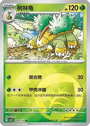 CBB4C Gem Pack Vol.4 - 08 01/07 - Grotle (Energy Reverse Holo)