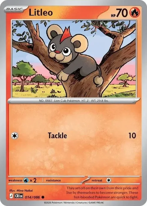 CRI Chaos Rising - 014/086 - Litleo
