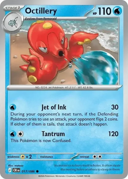 CRI Chaos Rising - 017/086 - Octillery