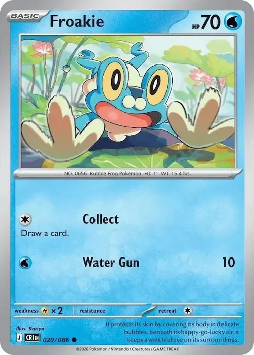 CRI Chaos Rising - 020/086 - Froakie