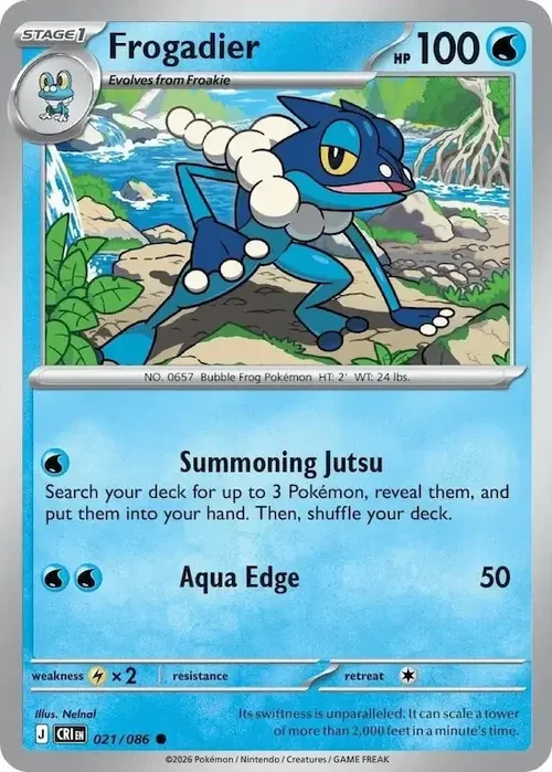 CRI Chaos Rising - 021/086 - Frogadier