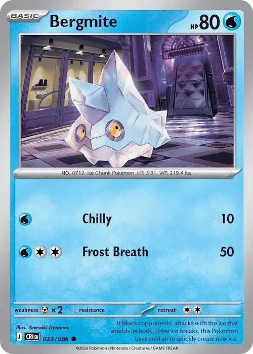 CRI Chaos Rising - 023/086 - Bergmite