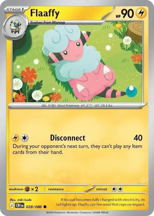 CRI Chaos Rising - 028/086 - Flaaffy