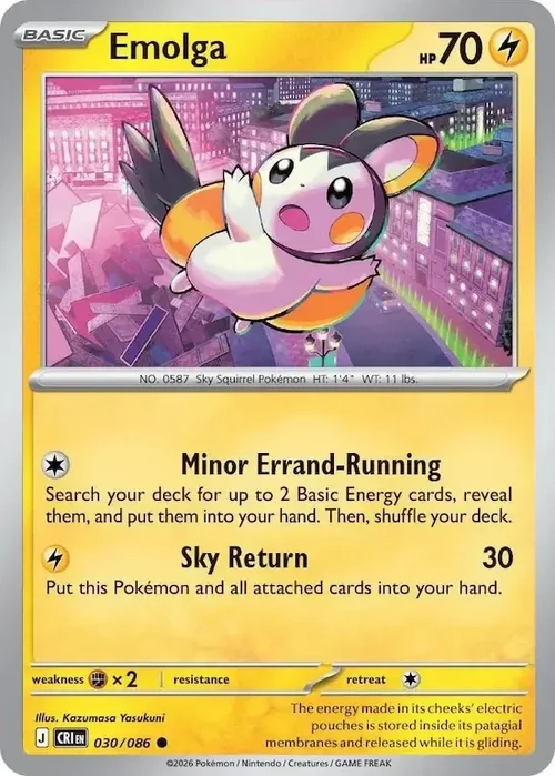 CRI Chaos Rising - 030/086 - Emolga