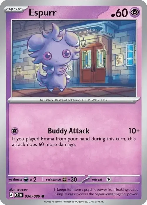CRI Chaos Rising - 036/086 - Espurr