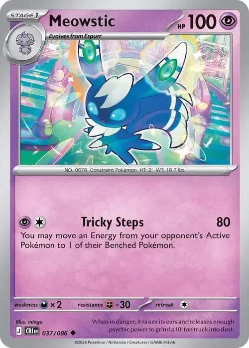 CRI Chaos Rising - 037/086 - Meowstic