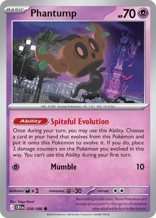 CRI Chaos Rising - 038/086 - Phantump