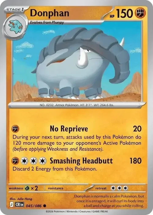 CRI Chaos Rising - 045/086 - Donphan