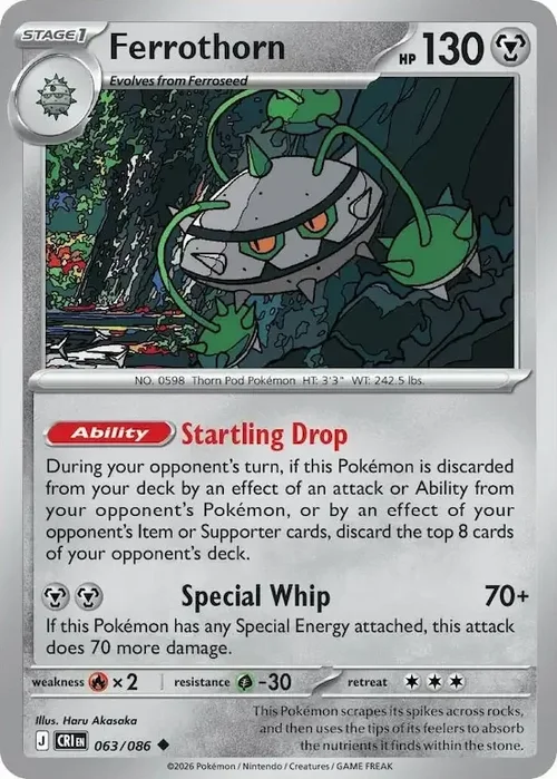 CRI Chaos Rising - 063/086 - Ferrothorn