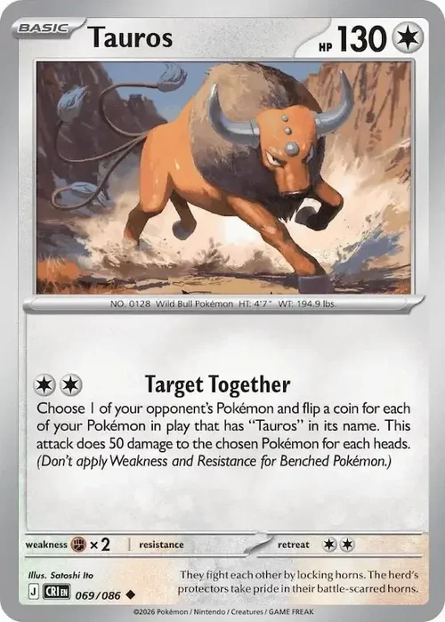 CRI Chaos Rising - 069/086 - Tauros