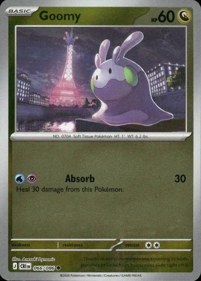 CRI Chaos Rising - 066/086 - Goomy (Reverse Holo)