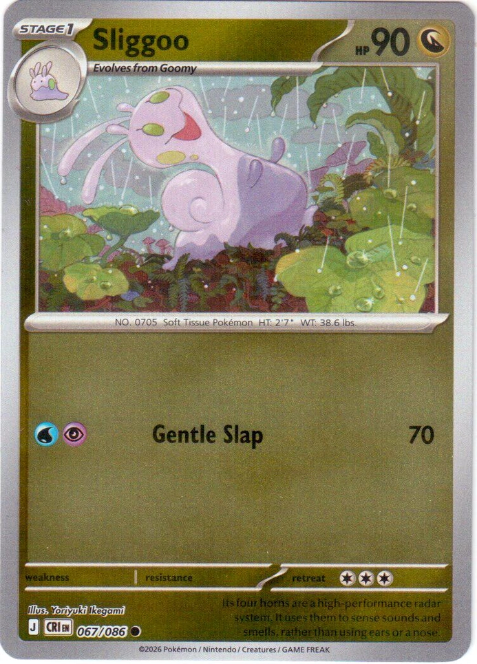 CRI Chaos Rising - 067/086 - Sliggoo (Reverse Holo)