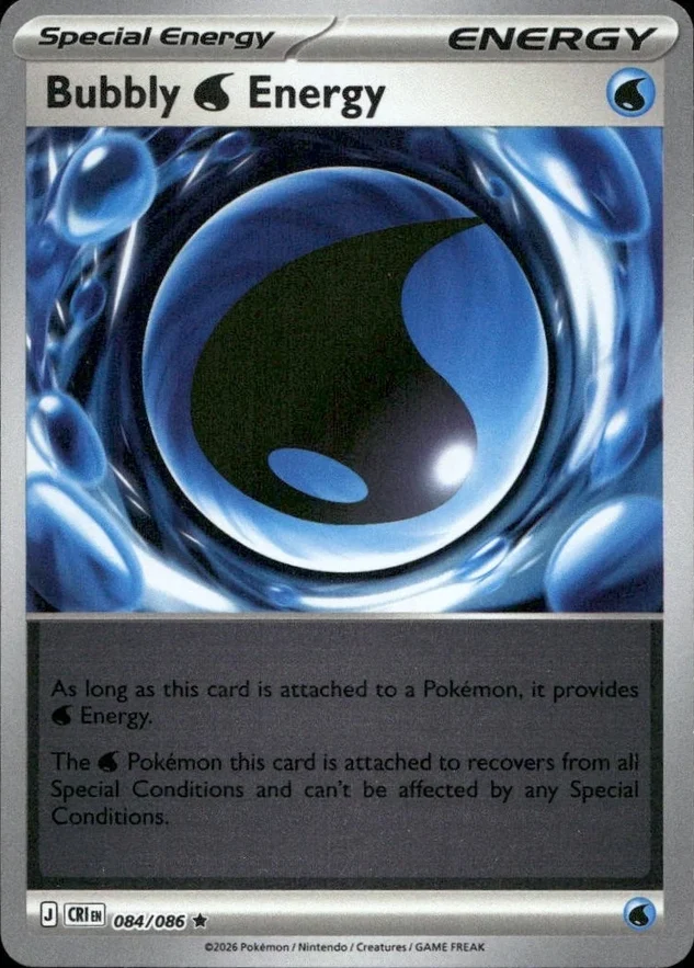 CRI Chaos Rising - 084/086 - Bubbly Energy (Reverse Holo)