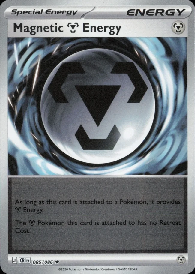 CRI Chaos Rising - 085/086 - Magnetic Energy (Reverse Holo)