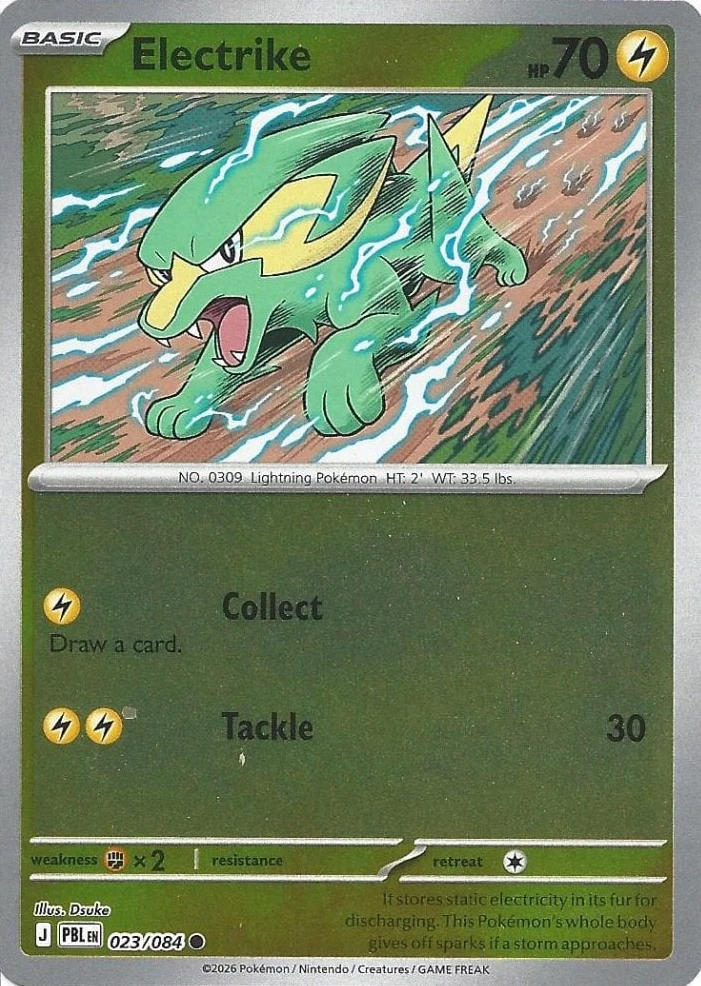 PBL Pitch Black - 023/084 - Electrike (Reverse Holo)
