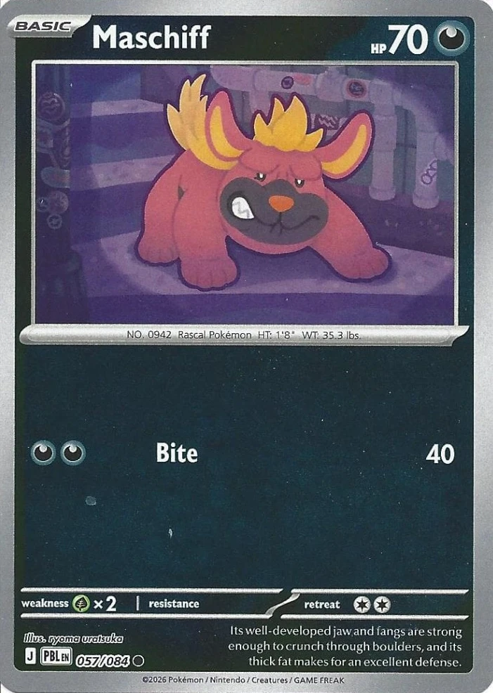 PBL Pitch Black - 057/084 - Maschiff (Reverse Holo)