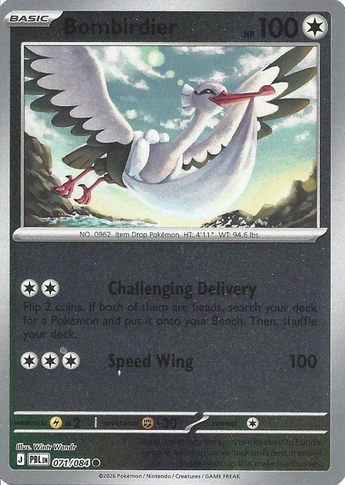 PBL Pitch Black - 071/084 - Bombirdier (Reverse Holo)