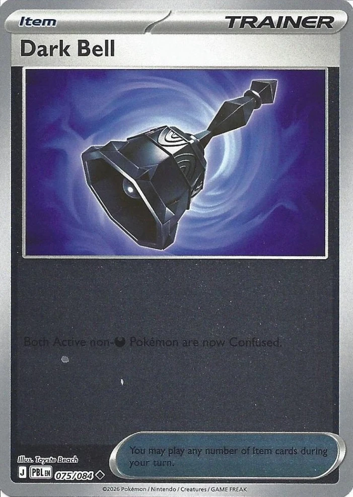 PBL Pitch Black - 075/084 - Dark Bell (Reverse Holo)