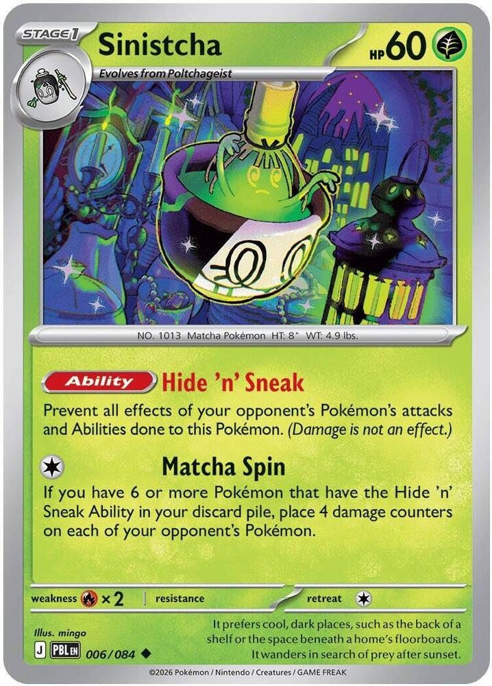 PBL Pitch Black - 006/084 - Sinistcha