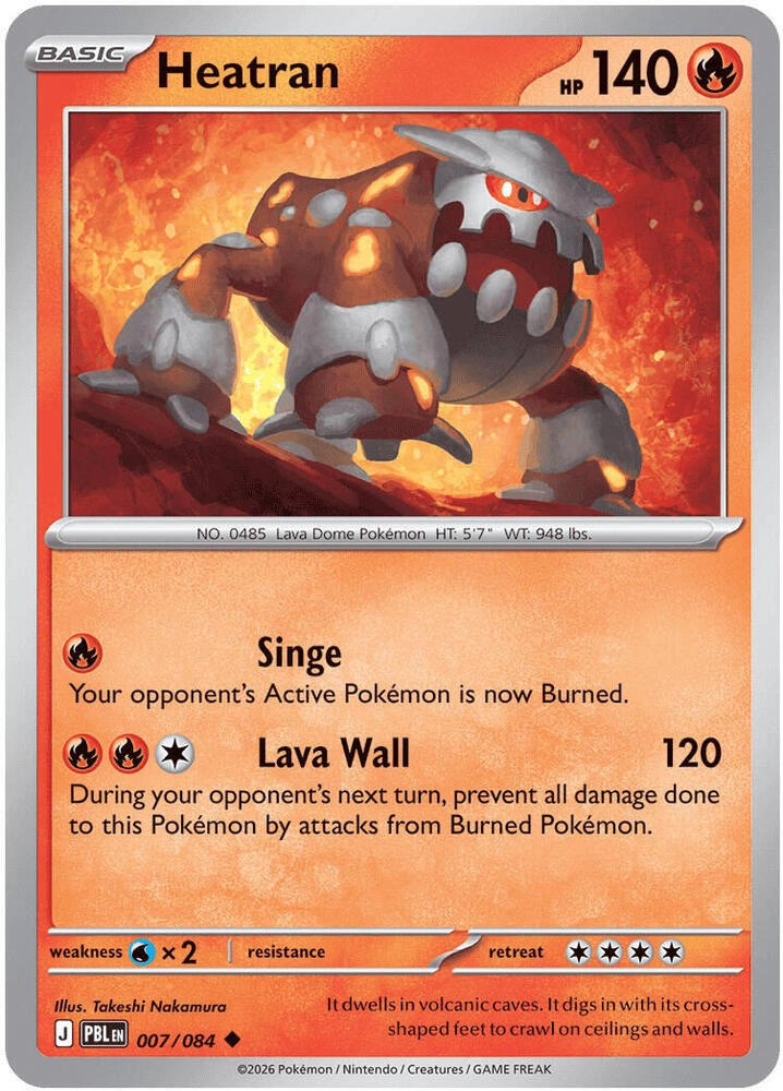PBL Pitch Black - 007/084 - Heatran