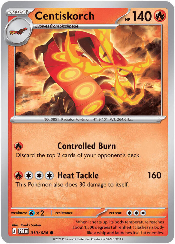 PBL Pitch Black - 010/084 - Centiskorch