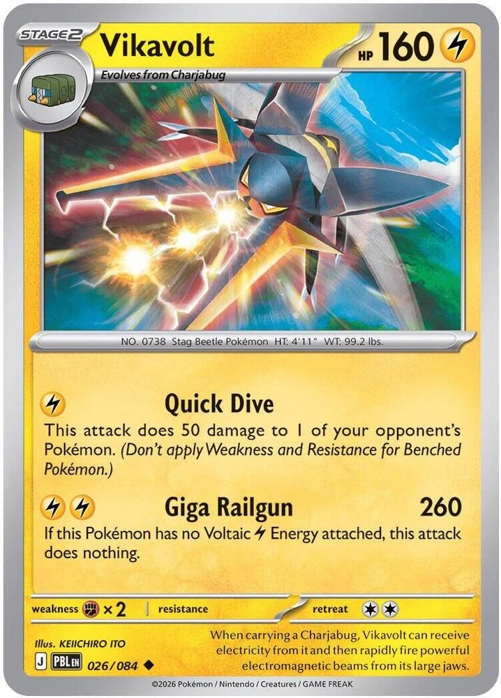 PBL Pitch Black - 026/084 - Vikavolt