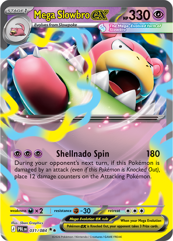 PBL Pitch Black - 031/084 - Mega Slowbro ex