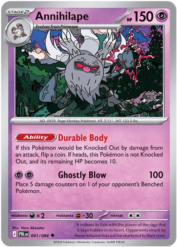 PBL Pitch Black - 041/084 - Annihilape