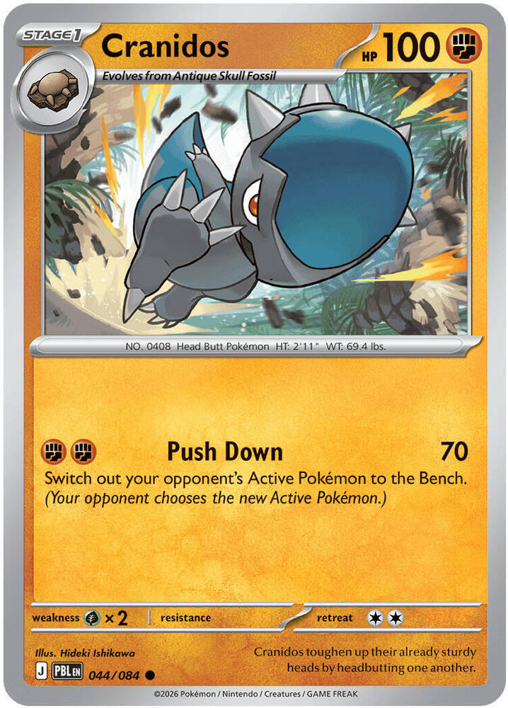 PBL Pitch Black - 044/084 - Cranidos